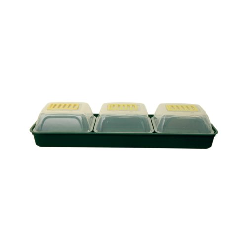 Whitefurze Windowsill Propagator Set Green/Clear G2666SET Whitefurze Windowsill Propagator Set Green/Clear G2666SET