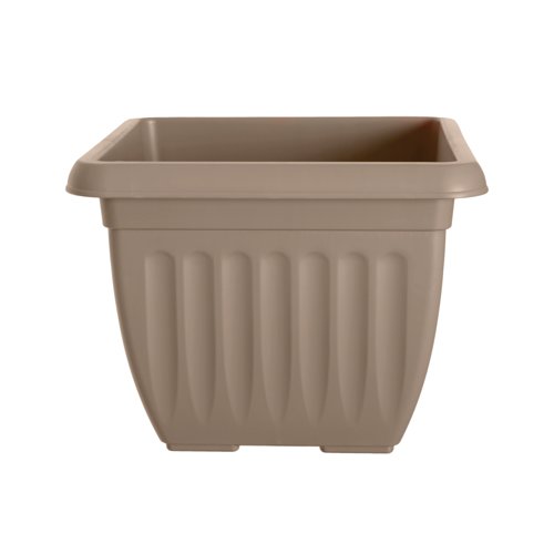 Whitefurze 40cm Athens Square Planter Taupe G07S40TP Whitefurze 40cm Athens Square Planter Taupe G07S40TP