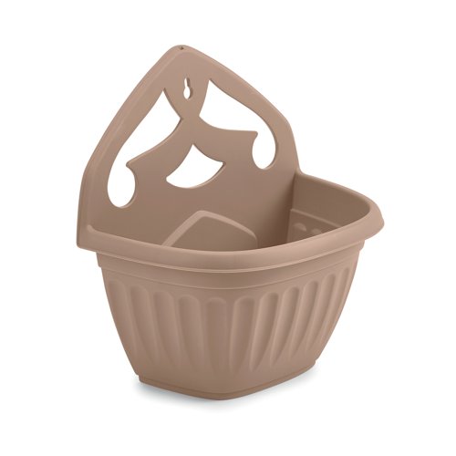 Whitefurze 32cm Athens Wall Planter Taupe G07W32TP Whitefurze 32cm Athens Wall Planter Taupe G07W32TP