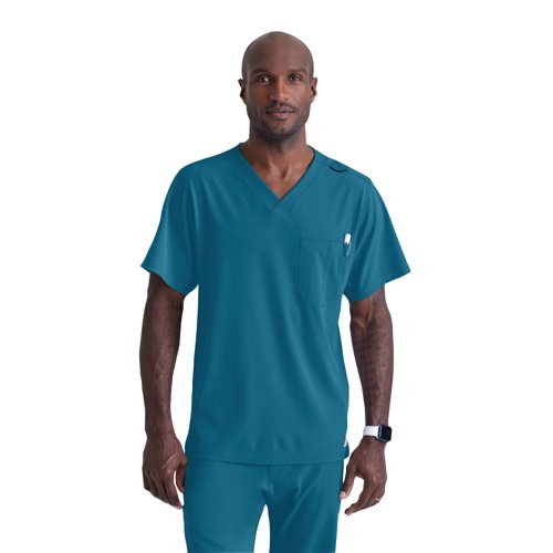 Skechers Unisex V Neck Scrub Top Bahama XS SK0112/BAHA/XS Skechers Unisex V Neck Scrub Top Bahama XS SK0112/BAHA/XS