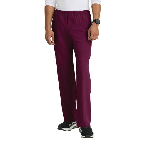 Skechers Unisex Drawcord Scrub Trousers Wine L SK0215/WINE/L Skechers Unisex Drawcord Scrub Trousers Wine L SK0215/WINE/L
