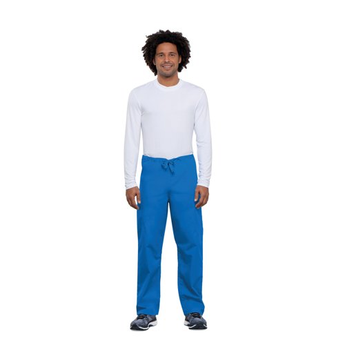 Cherokee Unisex Drawstring Scrub Trousers Royal Blue 4XL CH4100/ROYA/4XL Cherokee Unisex Drawstring Scrub Trousers Royal Blue 4XL CH4100/ROYA/4XL