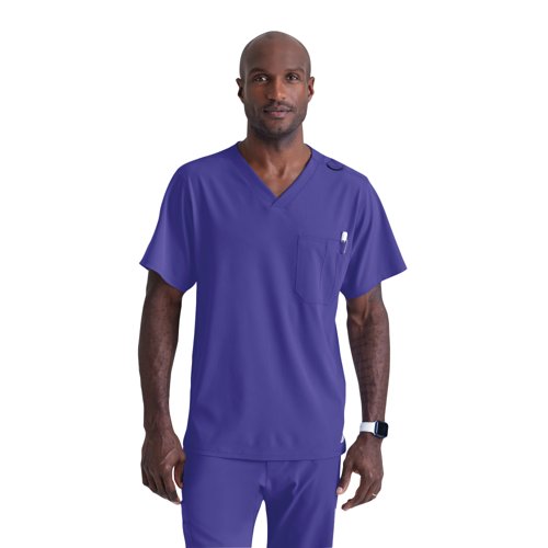 Skechers Unisex V Neck Scrub Top Grape 4XL SK0112/GRAP/4XL Skechers Unisex V Neck Scrub Top Grape 4XL SK0112/GRAP/4XL