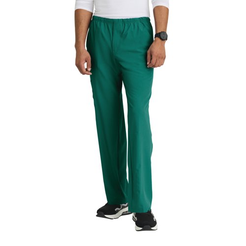 Skechers Unisex Drawcord Scrub Trousers Hunter Green S SK0215/HUNT/S Skechers Unisex Drawcord Scrub Trousers Hunter Green S SK0215/HUNT/S