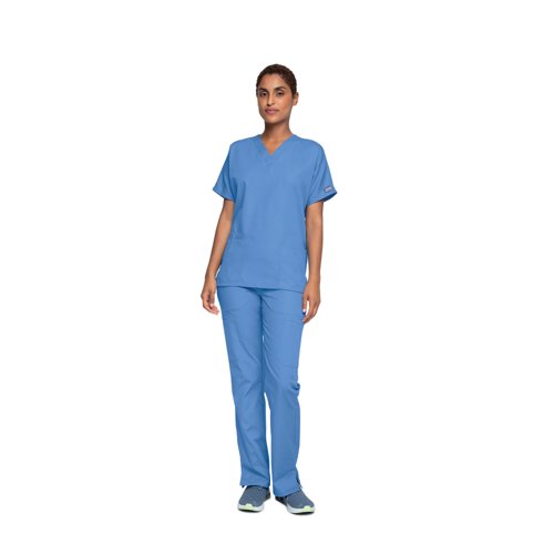 Cherokee Unisex Scrub Top Ceil Blue L CH4700/Ceil Blue/L Cherokee Unisex Scrub Top Ceil Blue L CH4700/Ceil Blue/L