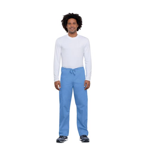 Cherokee Unisex Drawstring Scrub Trousers Ceil Blue M CH4100/Ceil Blue/M Cherokee Unisex Drawstring Scrub Trousers Ceil Blue M CH4100/Ceil Blue/M