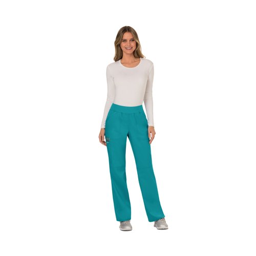 Cherokee Revolution Female Cargo Trousers Teal Blue XXS CHWW110/TEAL/XXS Cherokee Revolution Female Cargo Trousers Teal Blue XXS CHWW110/TEAL/XXS