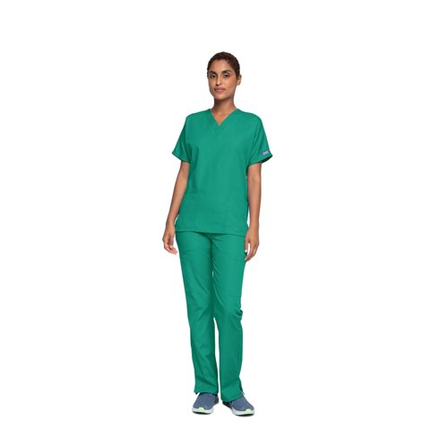 Cherokee Unisex Scrub Top Surgical Green L CH4700/SUGR/L Cherokee Unisex Scrub Top Surgical Green L CH4700/SUGR/L