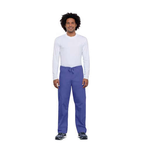 Cherokee Unisex Drawstring Scrub Trousers Grape L CH4100/GRAP/L Cherokee Unisex Drawstring Scrub Trousers Grape L CH4100/GRAP/L