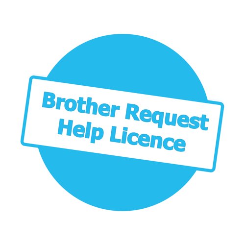 Brother Request Help Licence ZBR8LSRHS001 Brother Request Help Licence ZBR8LSRHS001