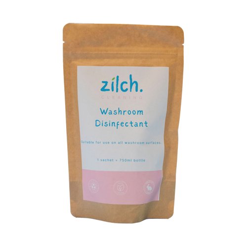 Zilch Washroom Disinfectant Refill (Pack of 10) SCFS10WDP-10 Zilch Washroom Disinfectant Refill (Pack of 10) SCFS10WDP-10
