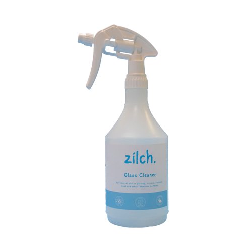 Zilch Glass Cleaner Trigger Spray Bottle Blue 750ml SCPPBOTTLE750GSP Zilch Glass Cleaner Trigger Spray Bottle Blue 750ml SCPPBOTTLE750GSP