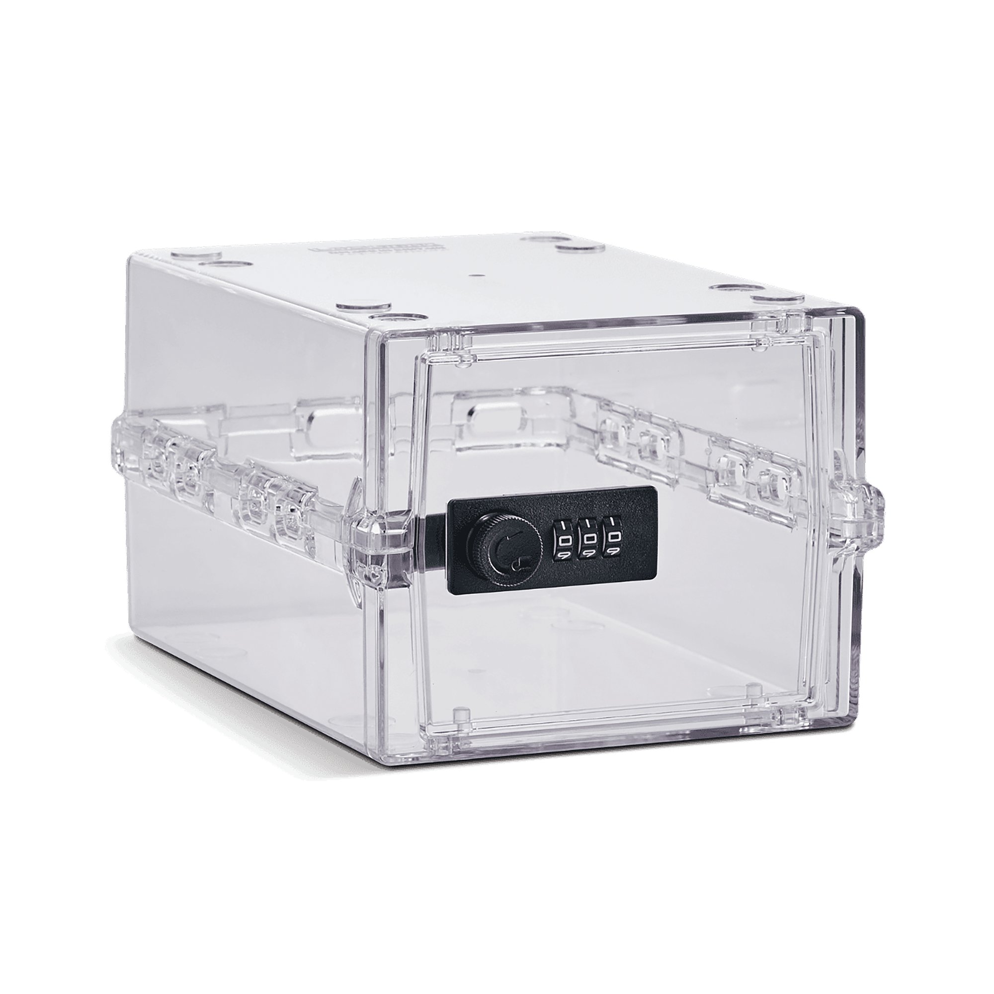 LOCKABOX MINI STORAGE BOX 3L CRYSTAL