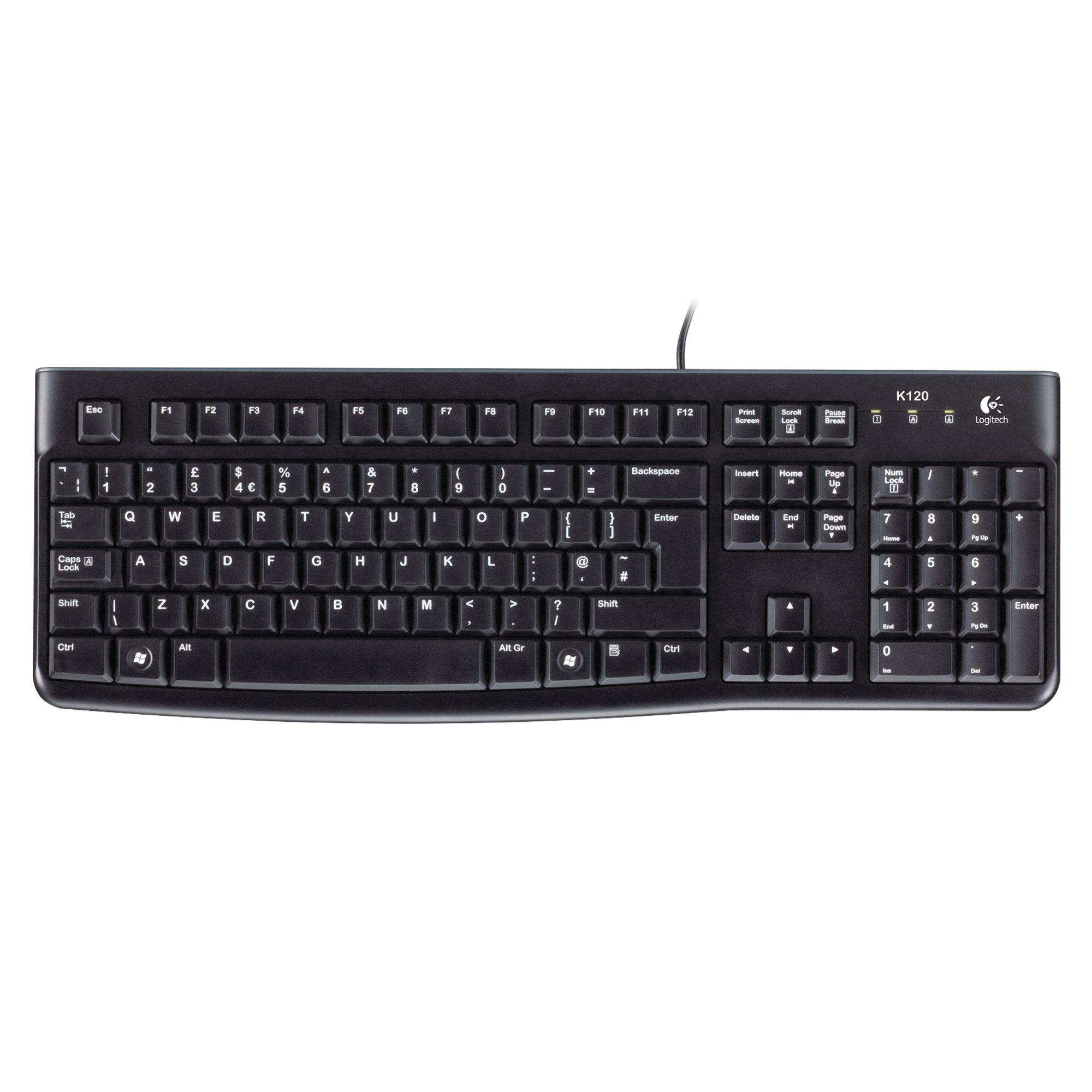 LOGITECH K120 BUSINESS KEYBOARD BLK