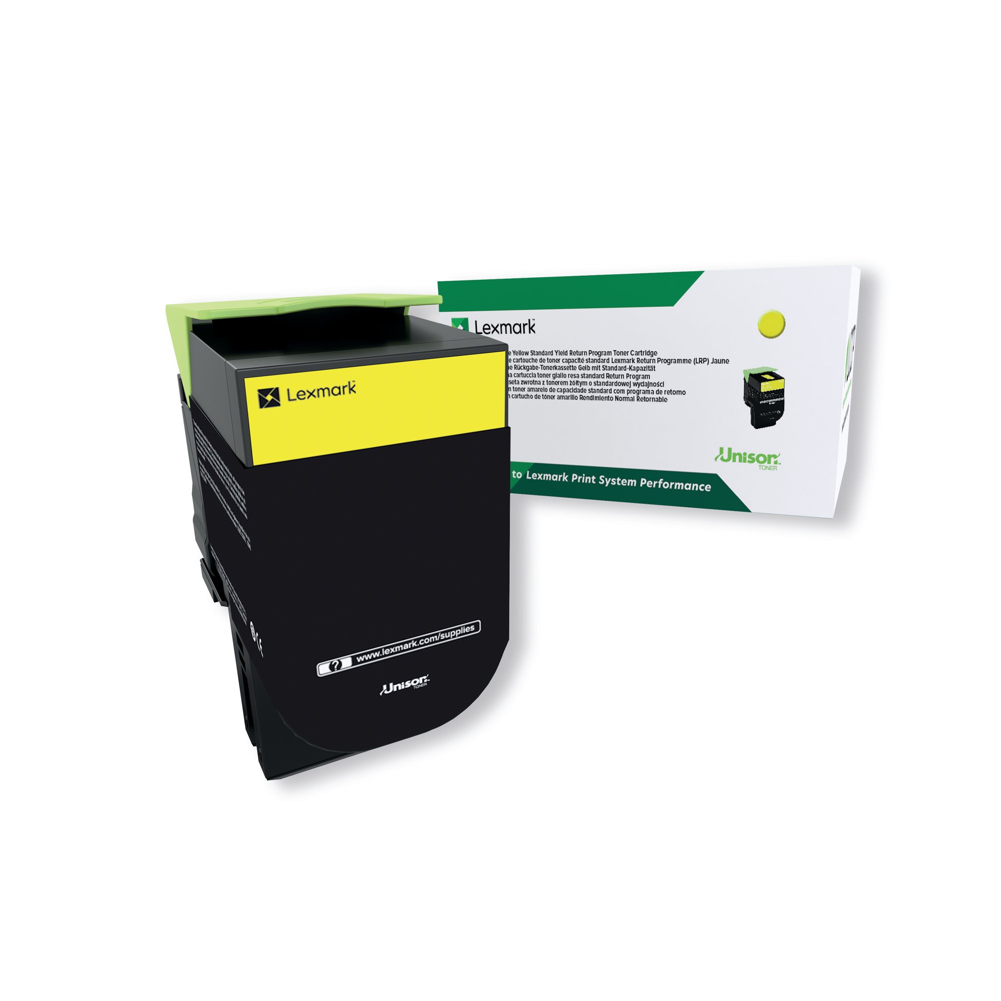 LEXMARK CS/CX331 YELLOW HY TONER