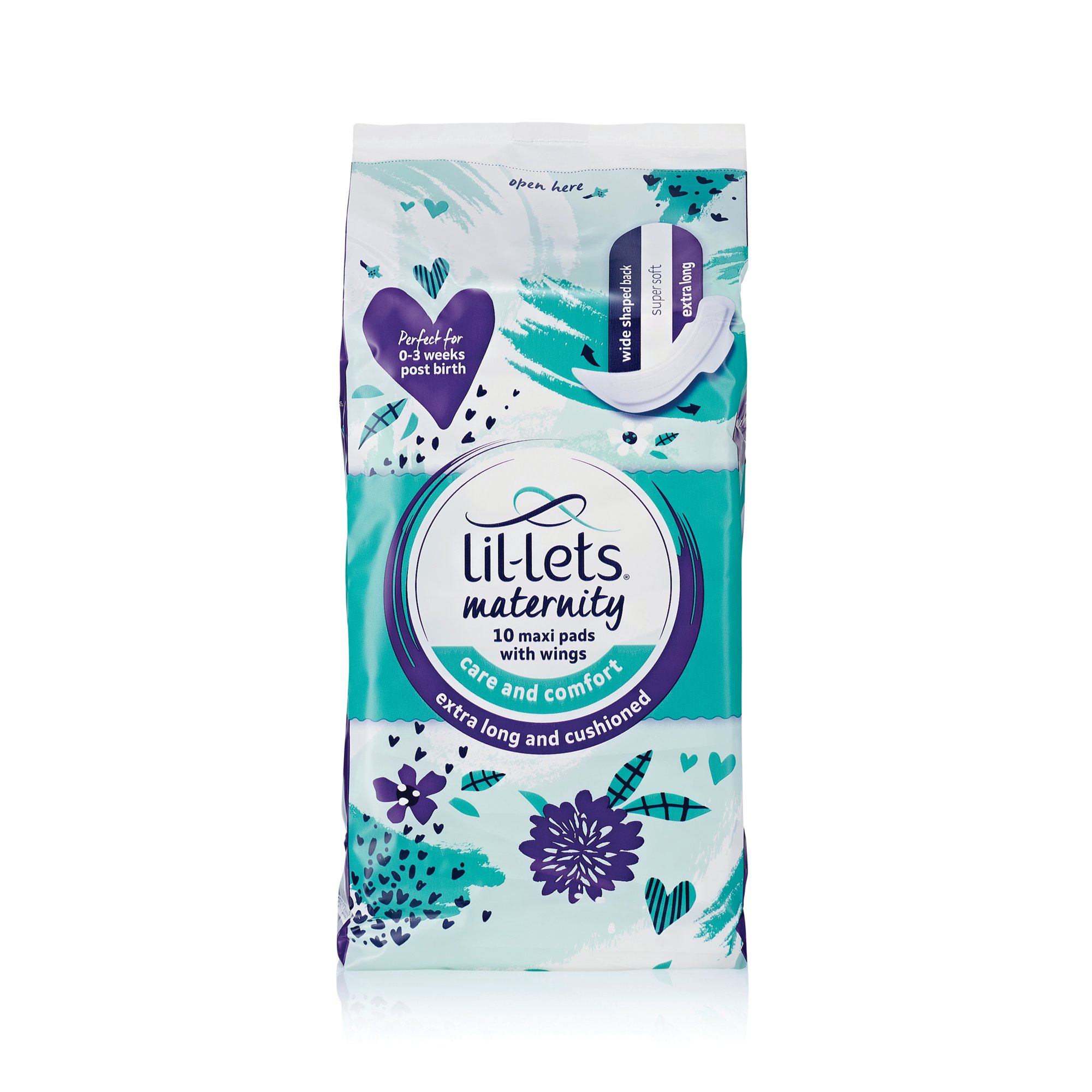 LIL-LETS MATERNITY MAXI PADS X10 PK3