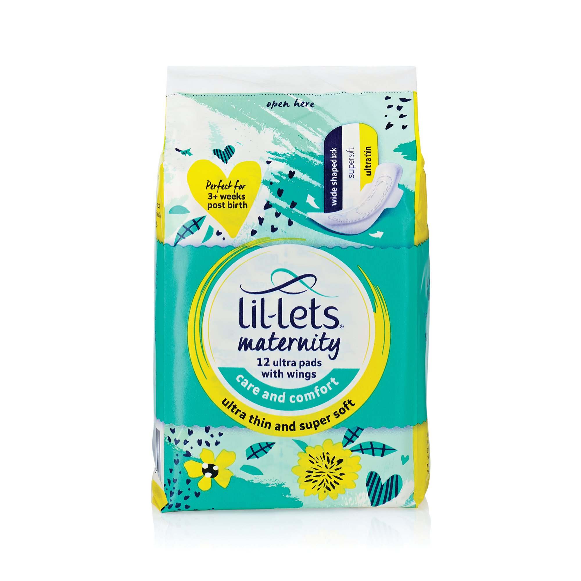 LIL-LETS MATERNITY ULTRA 12 PADS PK3