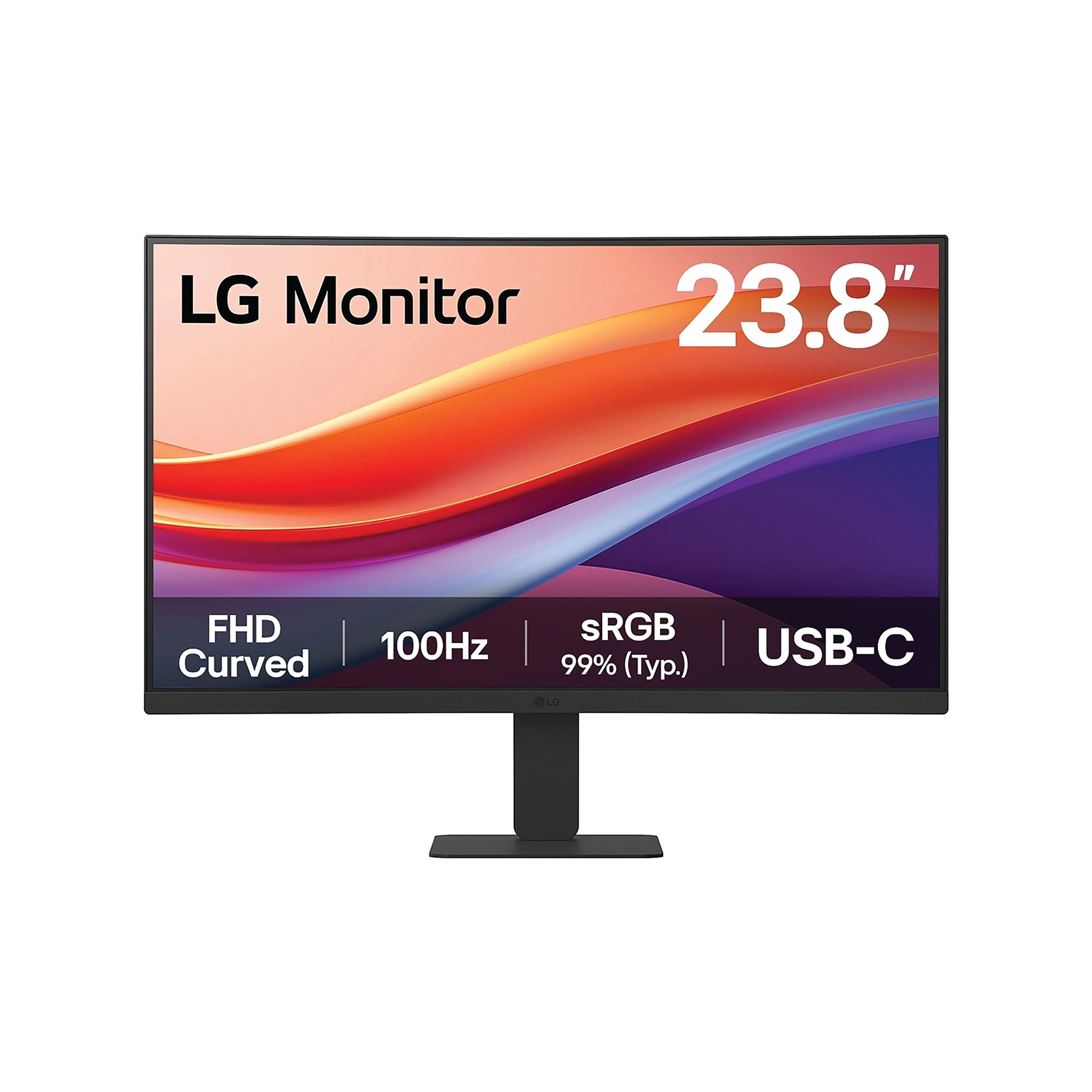 LG 24IN MONITOR VA FHD 100HZ CURVED