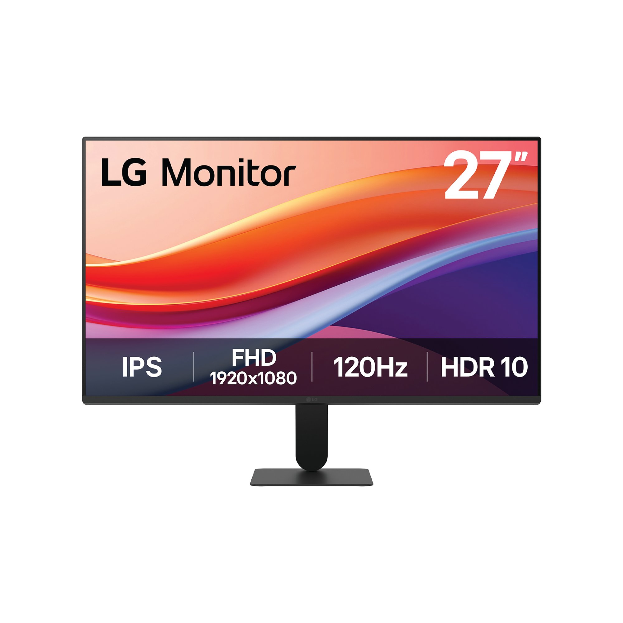 LG 27IN MONITOR IPS FHD 120HZ + HDMI