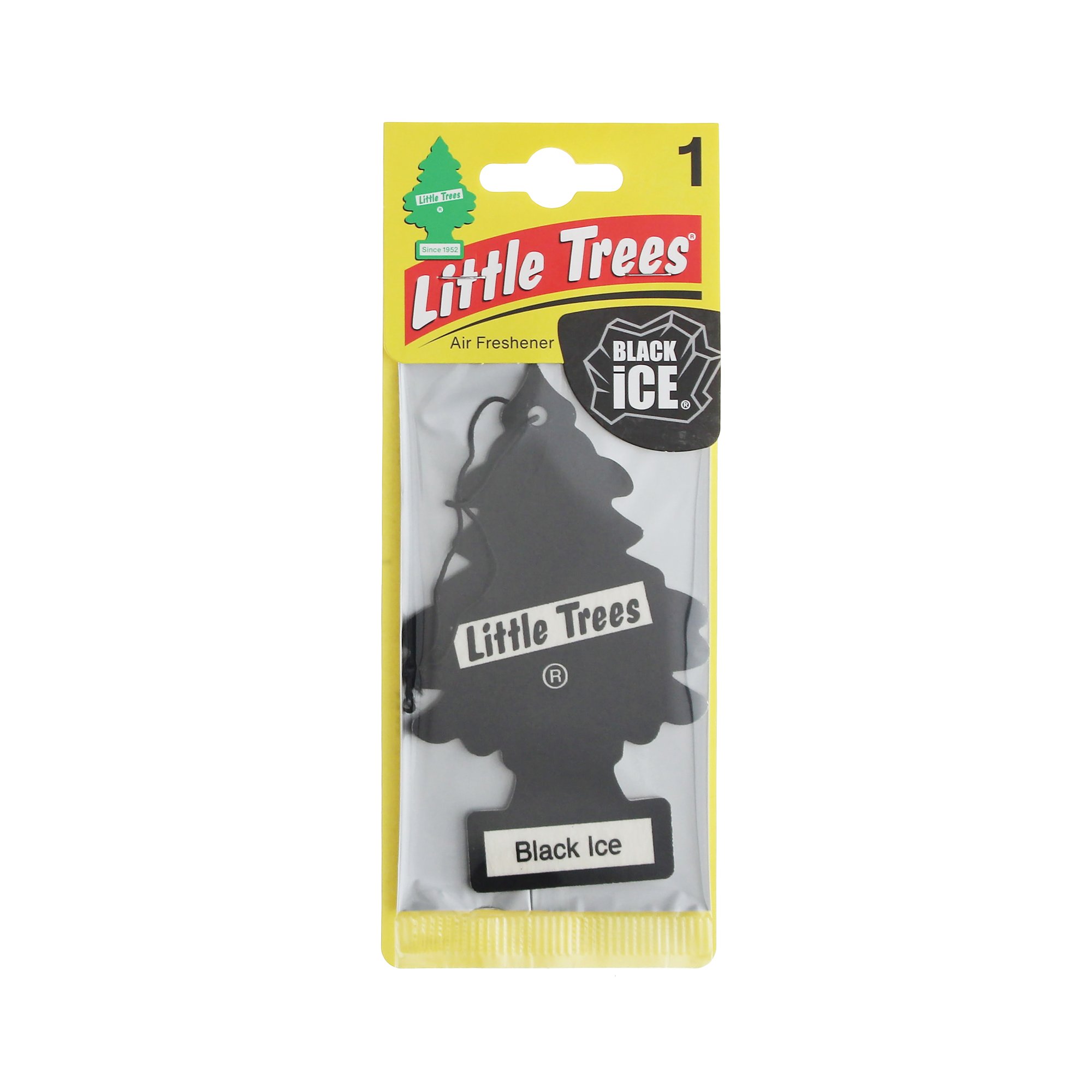 CAR AIR FRESHENER BLACK ICE PK24