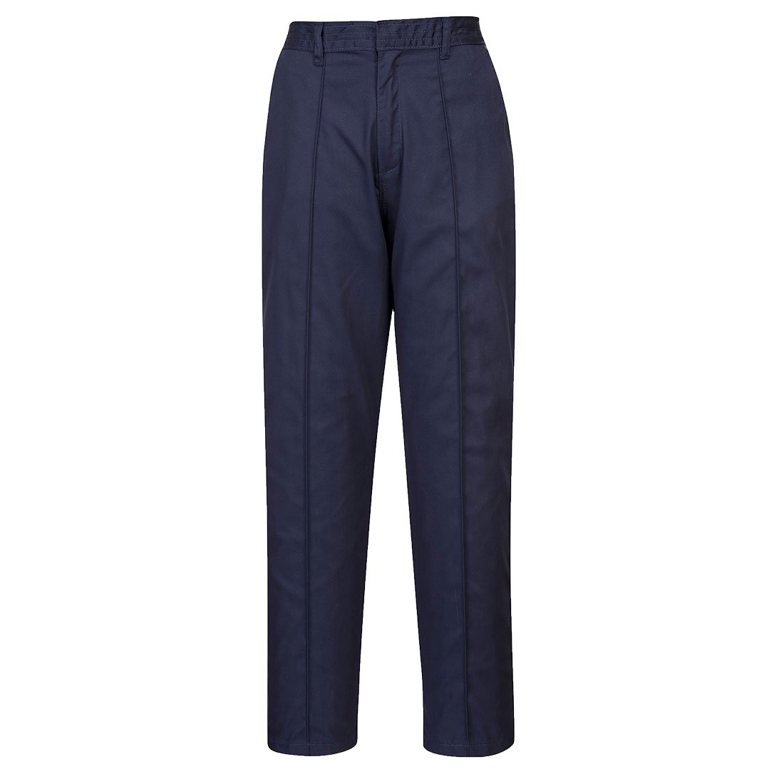WOMEN'S ELASTICATED TROUSERS NAVY M