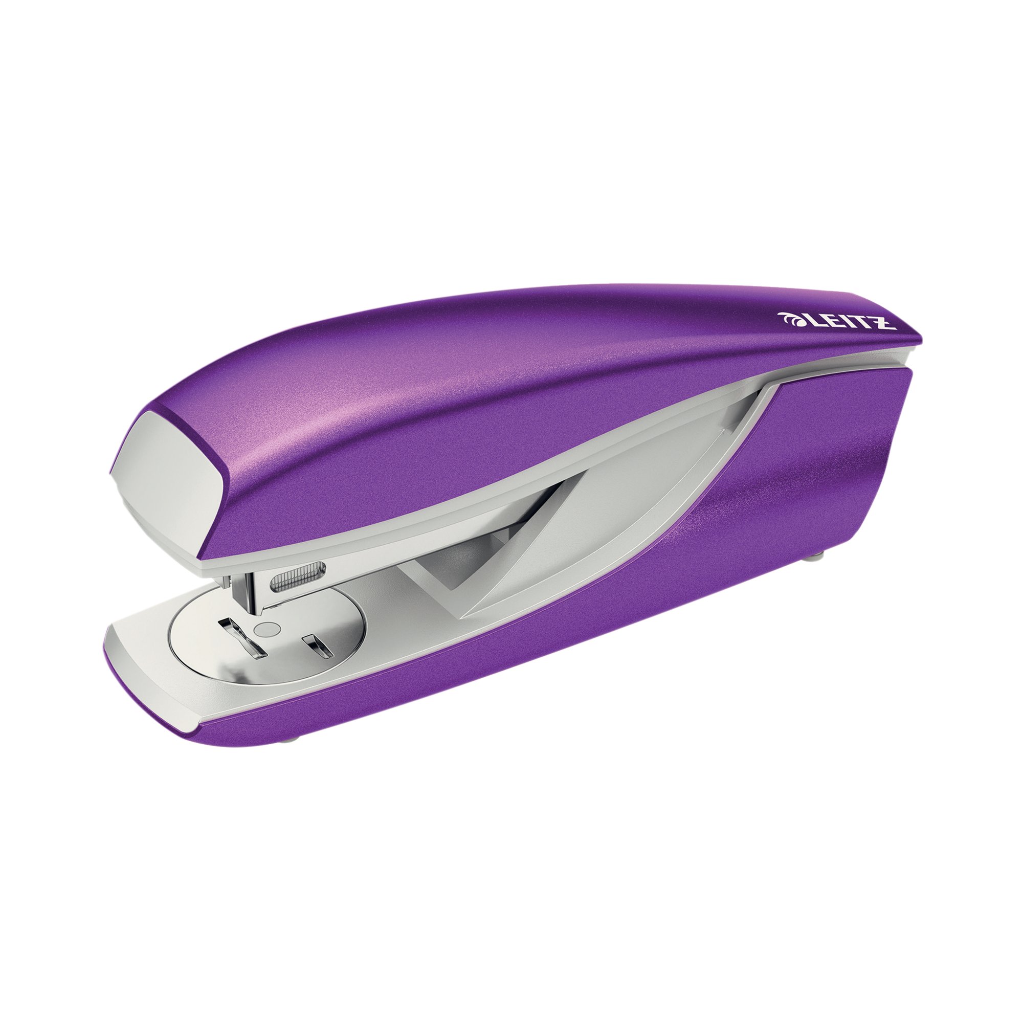LEITZ WOW OFFICE STAPLER 30 SH PURP