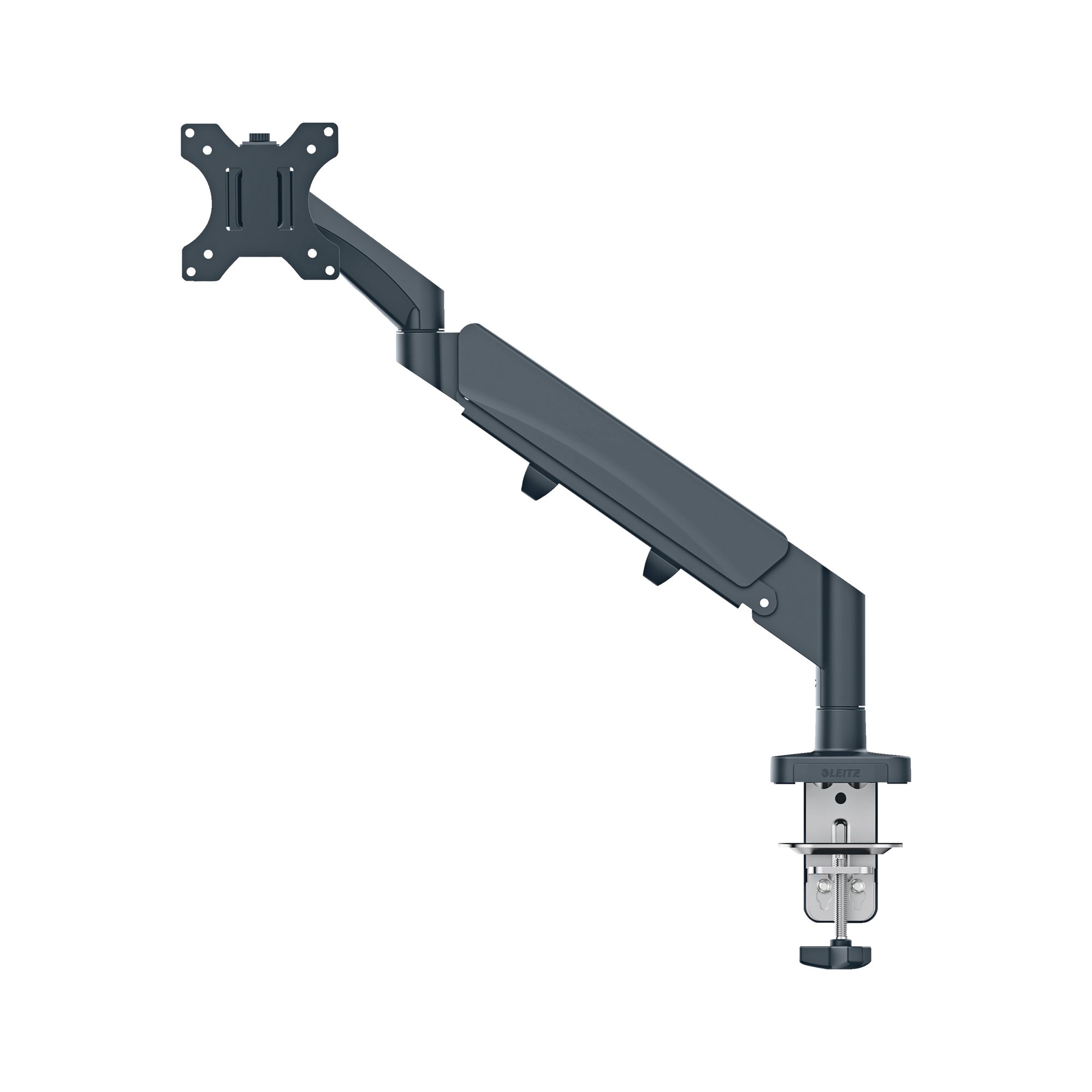 LEITZ ERGO SINGLE MONITOR ARM DGREY