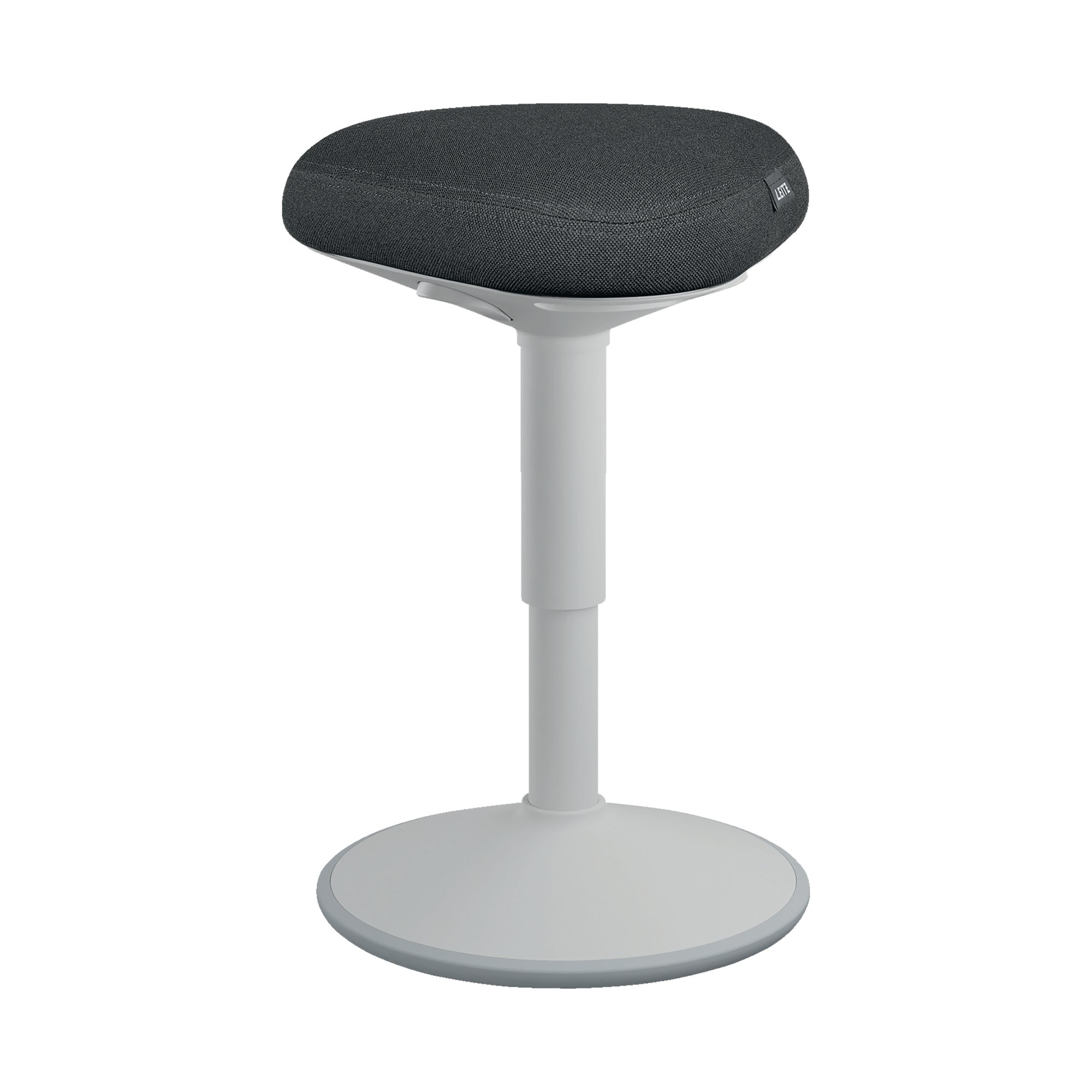 LEITZ ERGO ACTIVE SIT STOOL LT GREY