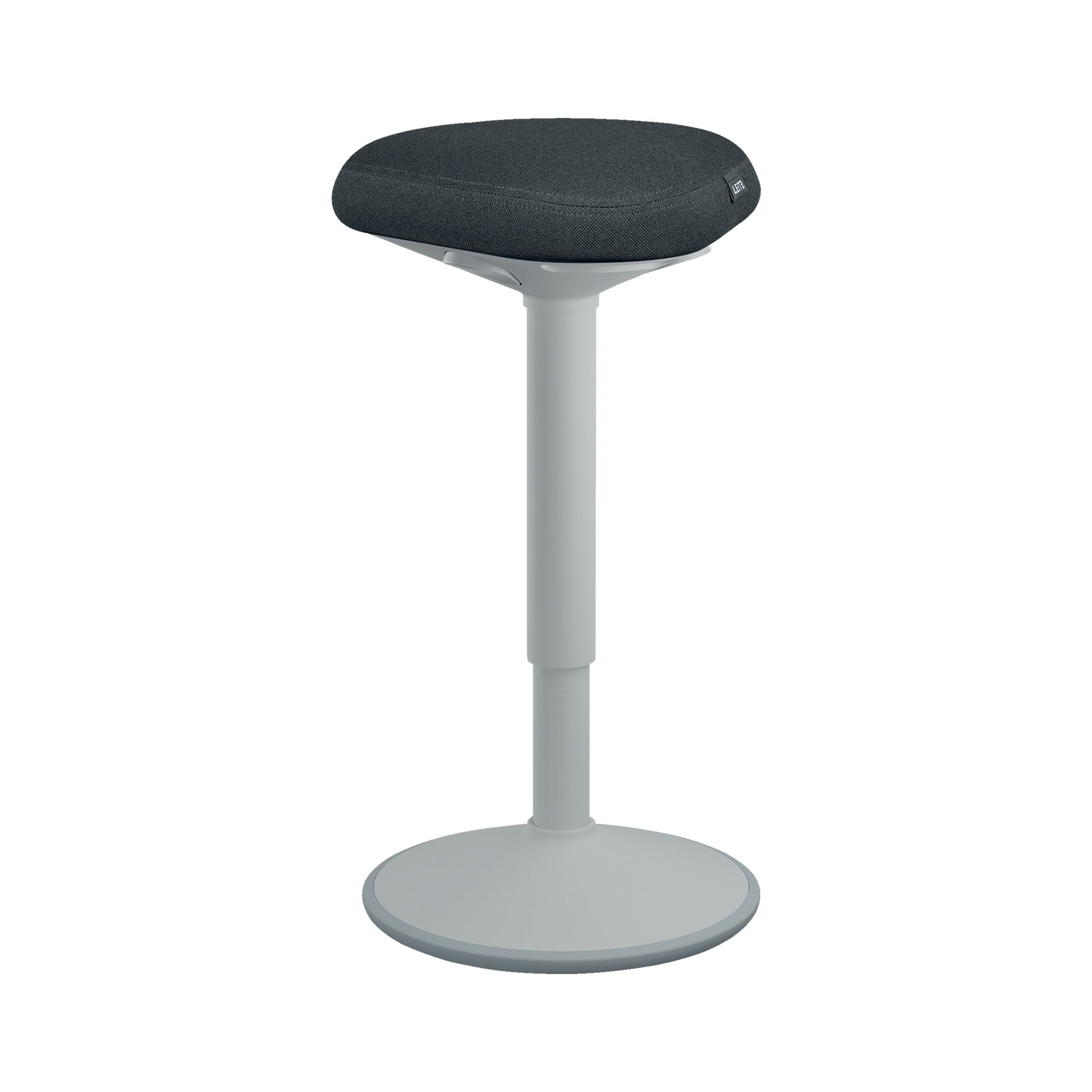 LEITZ ERGO ACTIVE STAND STOOL LT GRY