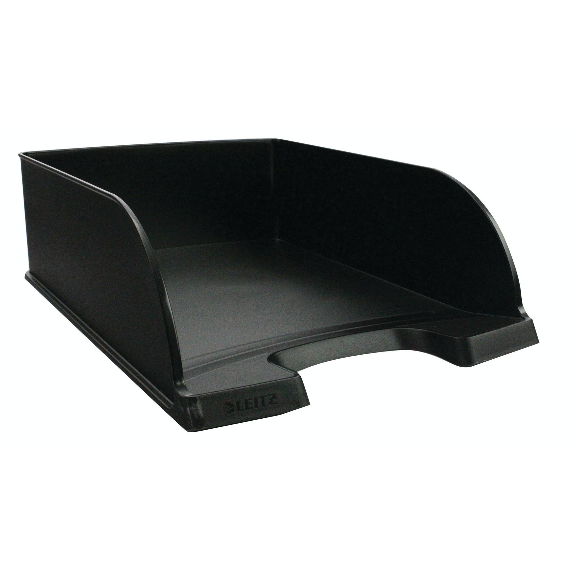 LEITZ PLUS LETTER TRAY JUMBO BLACK