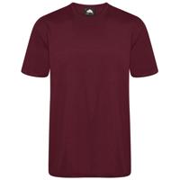 PLOVER UNISEX T-SHIRT BURGUNDY XS