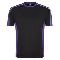 AVOCET T-SHIRT BLACK/PURPLE 4XL