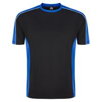 AVOCET T-SHIRT BLACK/ROYAL BLUE 4XL