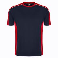 AVOCET WICKING T-SHIRT NAVY/RED 3XL