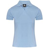 LADIES EAGLE POLO SHIRT SKY 8