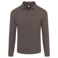 WEAVER LONG SLEEVED POLO GRH 4XL