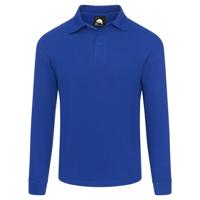 WEAVER LONG SLEEVED POLO RO BLUE 4XL