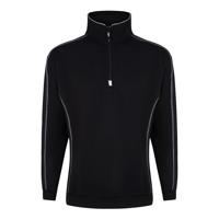 CRANE QTRZIP SWEATSHIRT BLK L