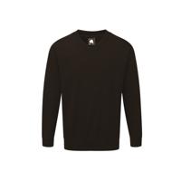 BUZZARD V-NECK SWEATSHIRT BLACK 5XL