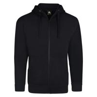 MACAW ZIPPED HOODIE UNISEX BLACK S