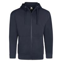 MACAW ZIPPED HOODIE UNISEX NAVY S