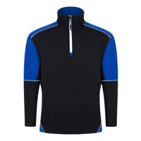FIREBACK SWEATSHIRT BLK/RO BLU 5XL