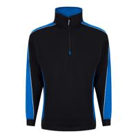 AVOCET SWEATSHIRT ZIP BLK/REFLEX 4XL