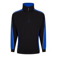 AVOCET SWEATSHIRT ZIP BLK/RO BLU 4XL