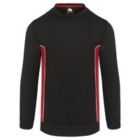 SILVERSWIFT SWEATSHIRT BLK/RED XS