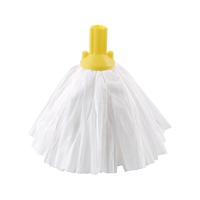 2WORK BIG WHITE MOP HEAD YELLOW PK10