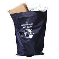 2WORK TIDY SACK PAPER+CARD VINYL BLU
