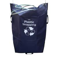 2WORK TIDY SACK PLAS STRAP VINYL BLU