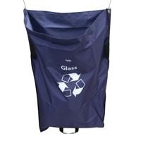 2WORK TIDY SACK GLASS VINYL BLU