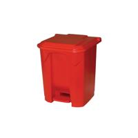 PEDAL BIN 30 LITRE RED